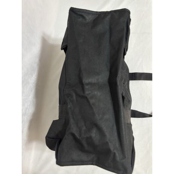 Thirty One Organizing Utility Tote 15 x 10 x 6 Pockets Solid Black - Picture 5 of 5